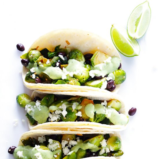 Brussels Sprouts Tacos