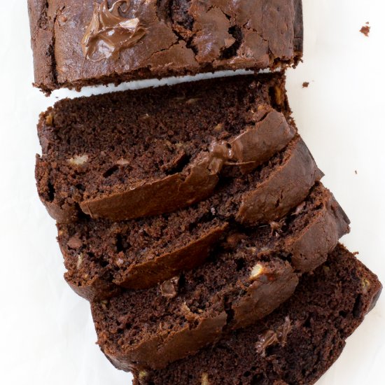 Double Chocolate Banana Bread