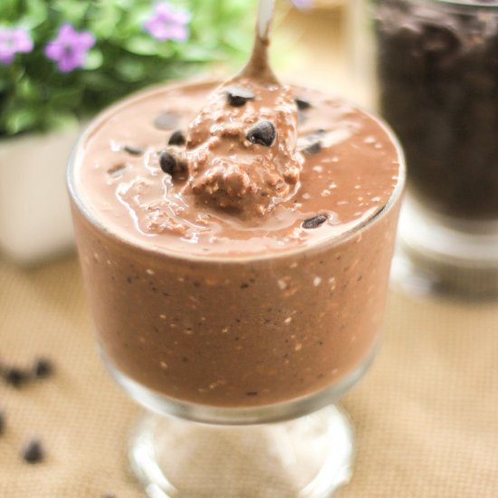 Brownie Batter Overnight Oats