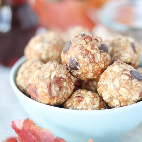 Maple Pecan Energy Balls