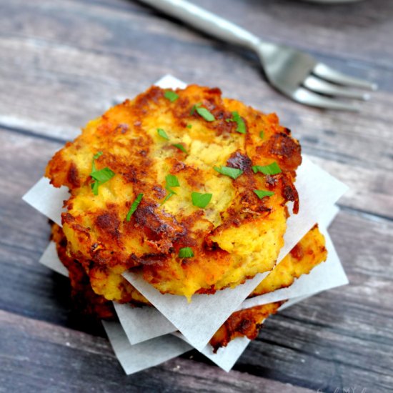 Bacon Spaghetti Squash Fritters