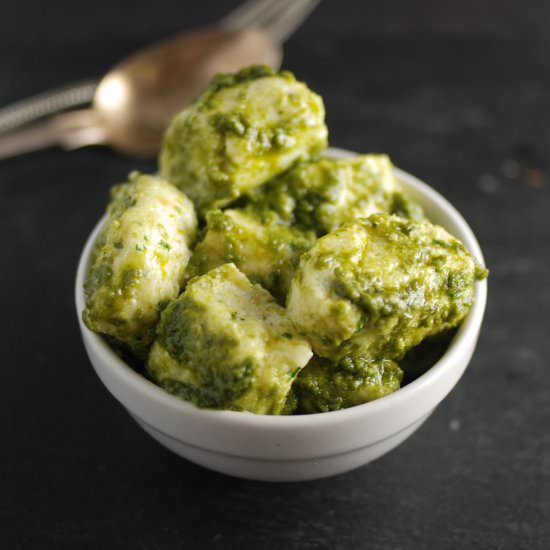 Pesto Ricotta Gnocchi