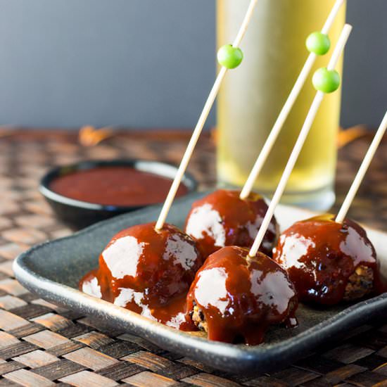 Gochujang Bean Balls