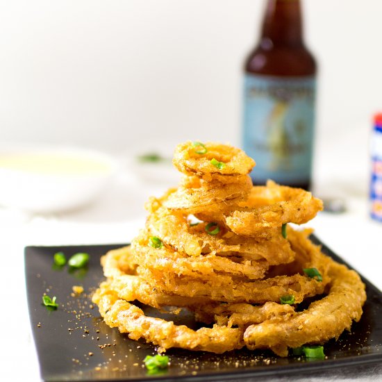 Old Bay Onion Rings