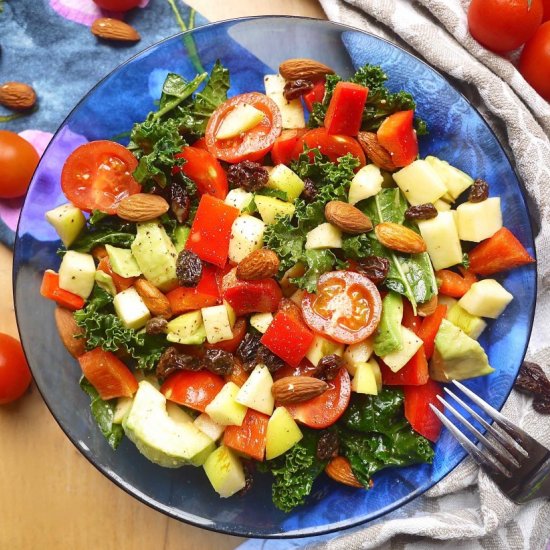 Sweet & Crunchy Paleo Kale Salad