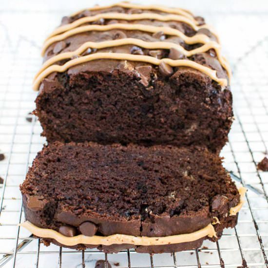 Chocolate PB Banana Bread