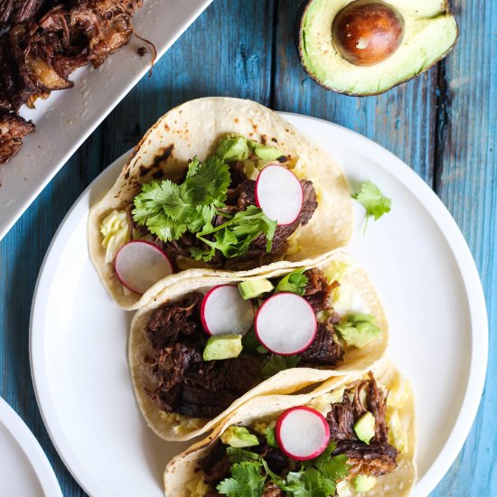 Braised Beef Short Rib Tacos