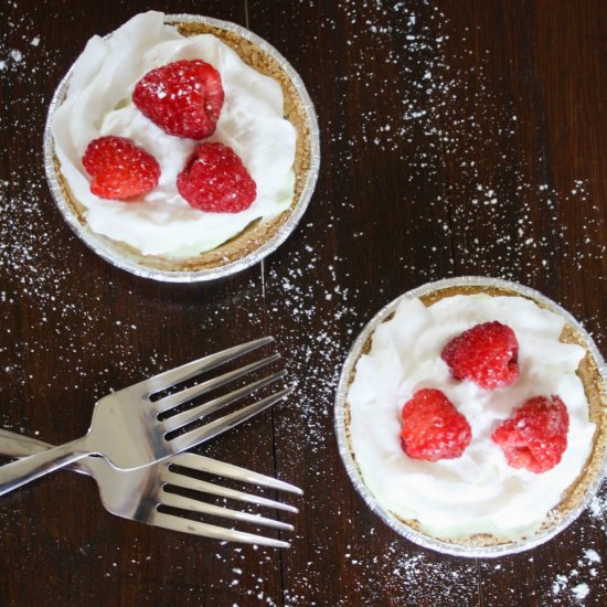 Easy Raspberry Lime Mini Pies