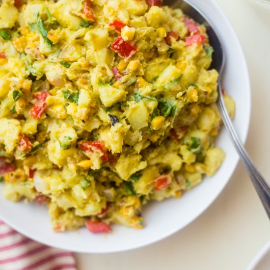 Vegan Mexican Sweet Potato Salad