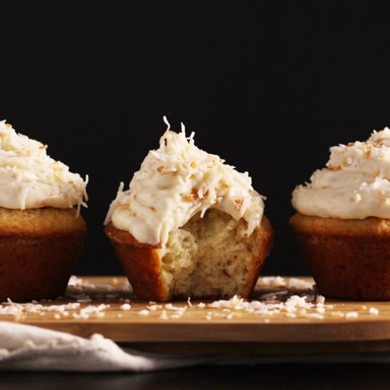 Toasted Coconut Cupcakes