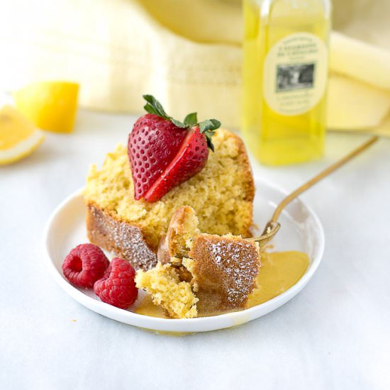 Limoncello Olive Oil Cake (DF)