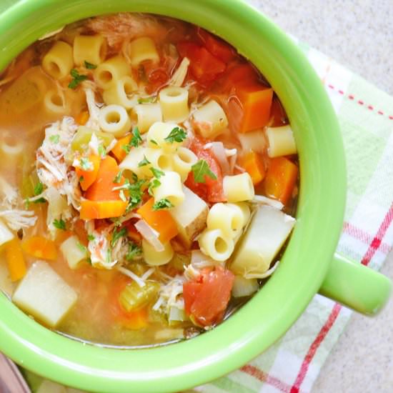 Sicilian Chicken Soup