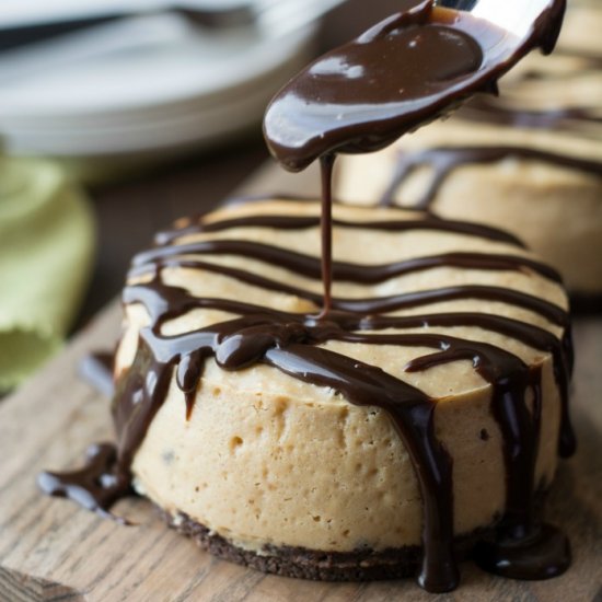 Peanut Butter Chocolate Cheesecake