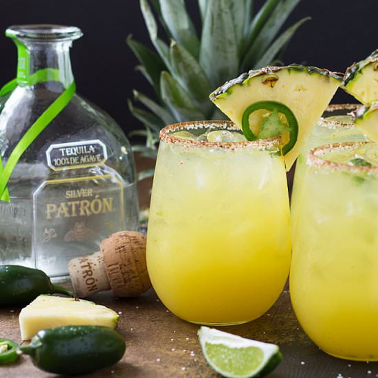 Pineapple Jalapeno Margarita