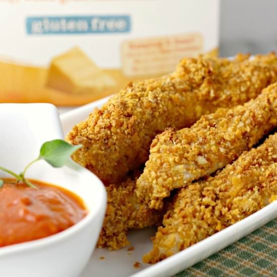 GF Crispy Cheesy Chicken Fingers