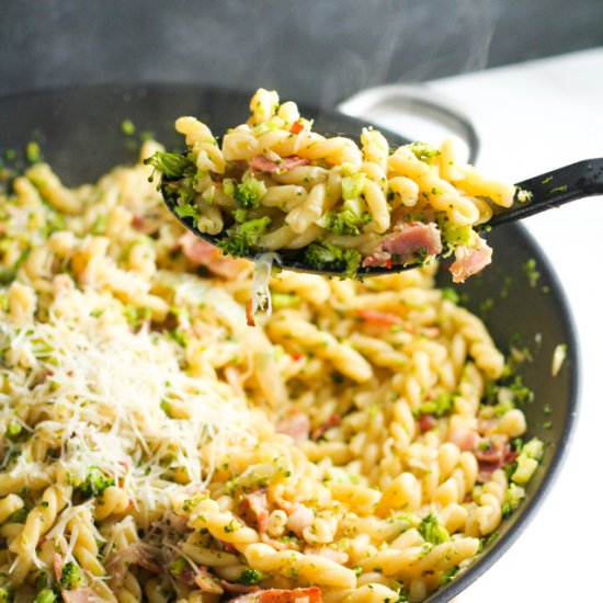 Bacon and Broccoli Pasta