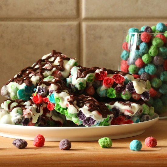 Marshmallow Crunch Berry Treats