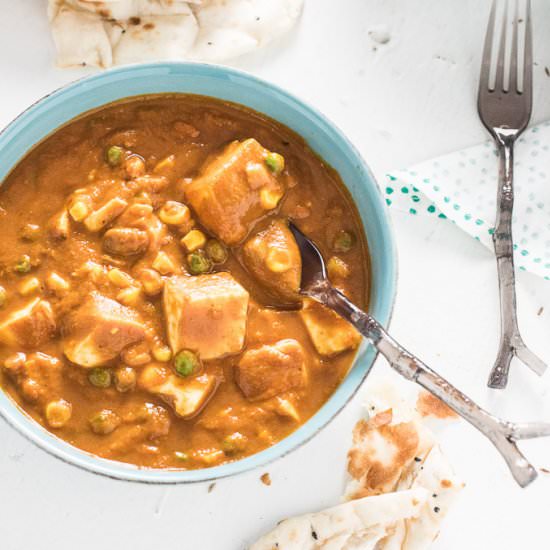 Loaded Vegan Butter Chicken