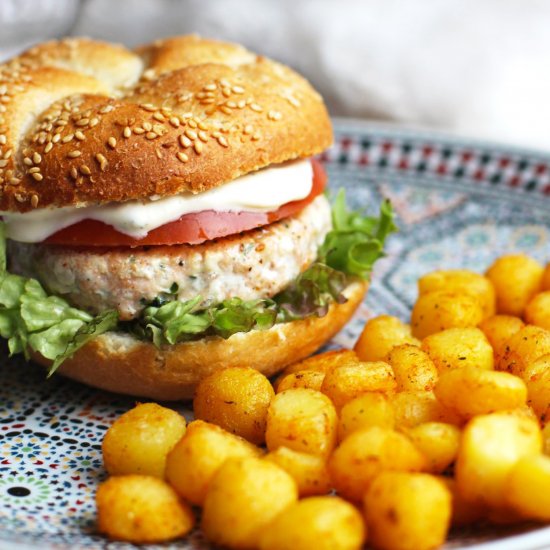 Salmon Burger