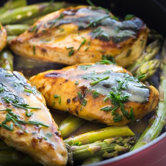 Grilled Honey Dijon Chicken