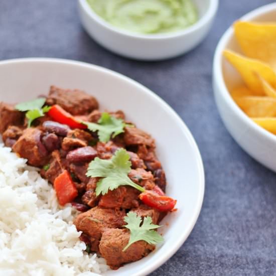 Slow Cooked Chilli Beef