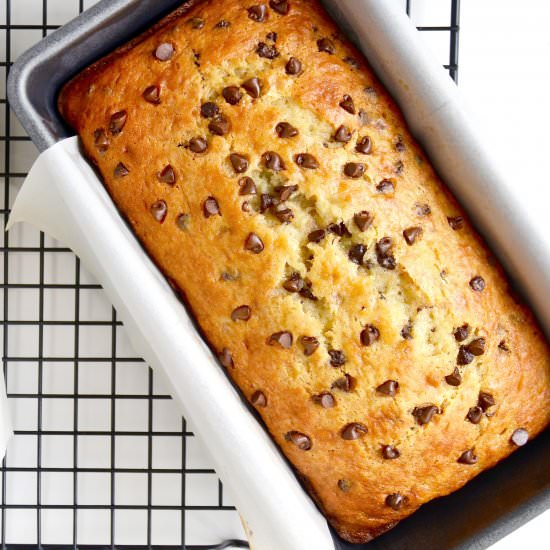 Cake Mix Banana Bread