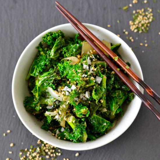 Asian Sautéed Kale