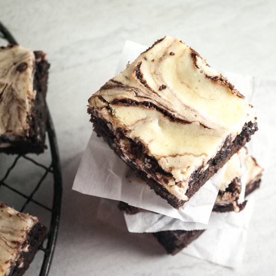 Heavenly Cream Cheese Brownies