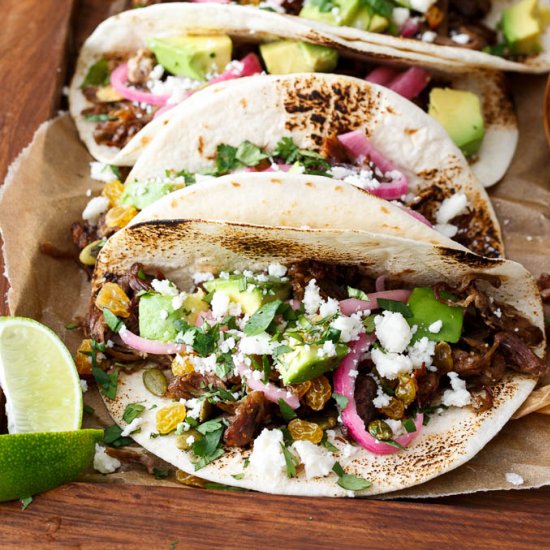 Mexican Lamb Tacos