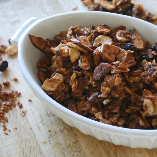 AIP Baked Cinnamon Apple Granola