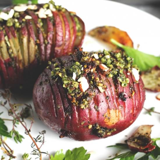 Pesto Herb Roasted Potatoes