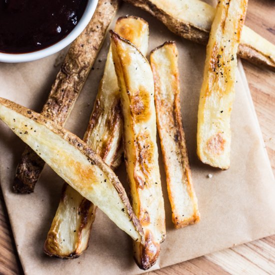 Salt & Vinegar Oven Fries