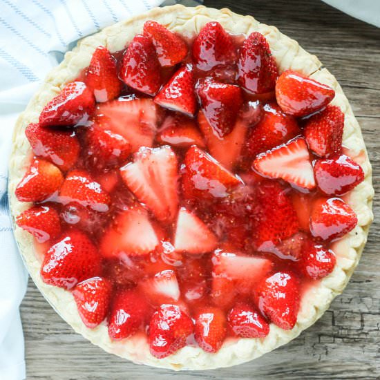 Deep Dish Strawberry Pie