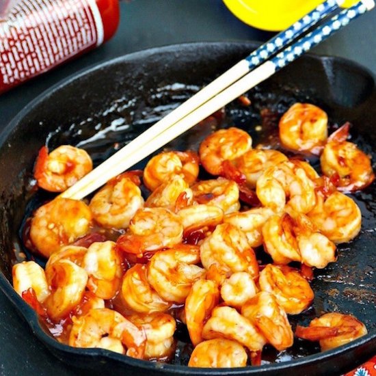 Spicy Tequila Shrimp