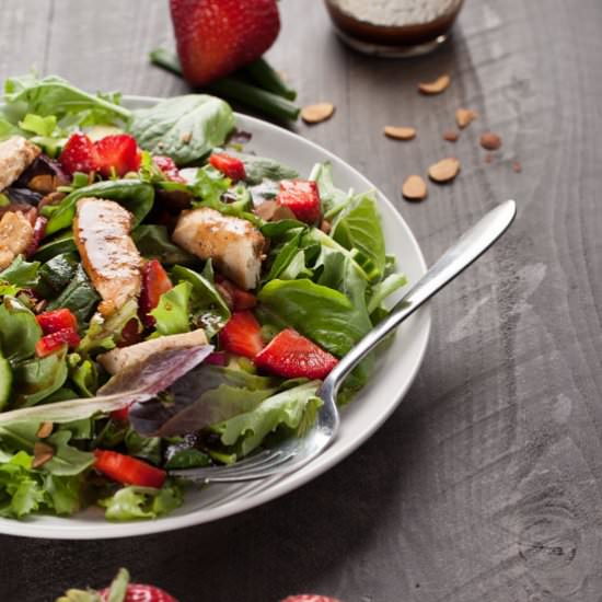 Strawberry Balsamic Salad