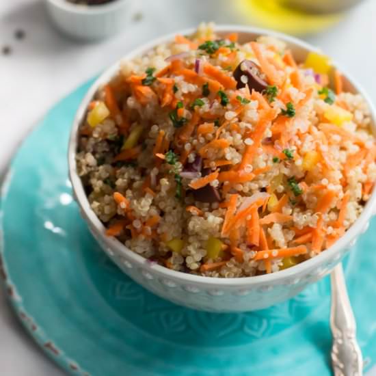 Carrot Quinoa Salad