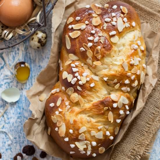 Braided Easter Cake