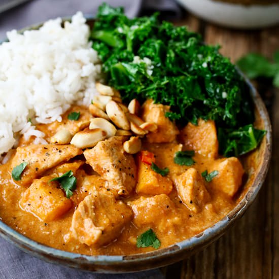 African Chicken and Peanut Stew