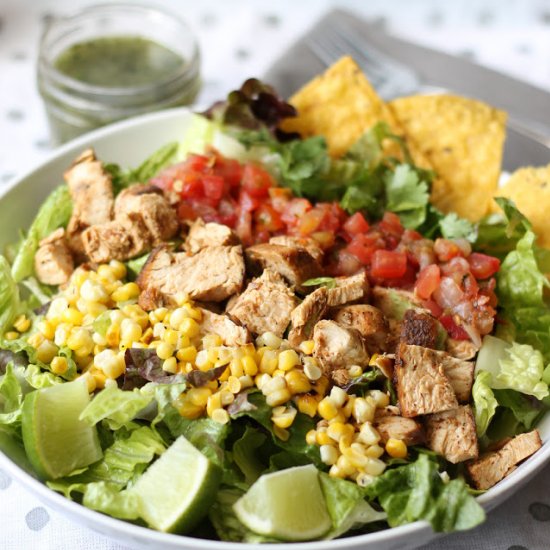 Taco Salad with Lime Vinaigrette