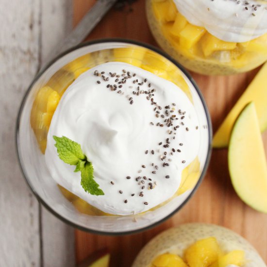 Mango Chia Pudding