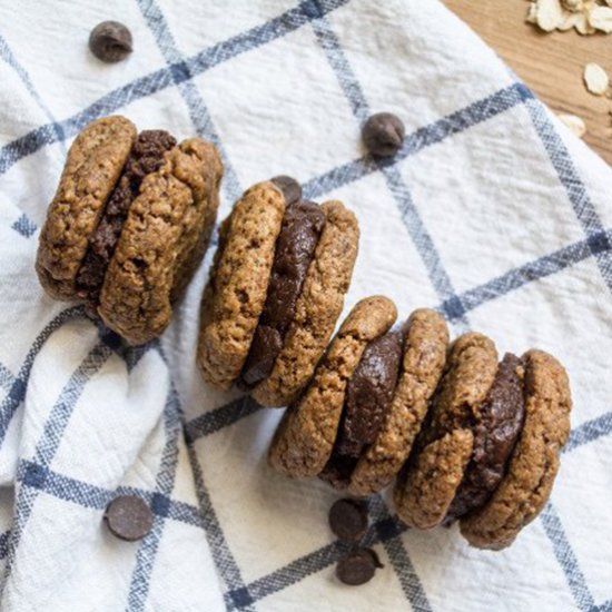 GF Peanut Butter Sandwich Cookies