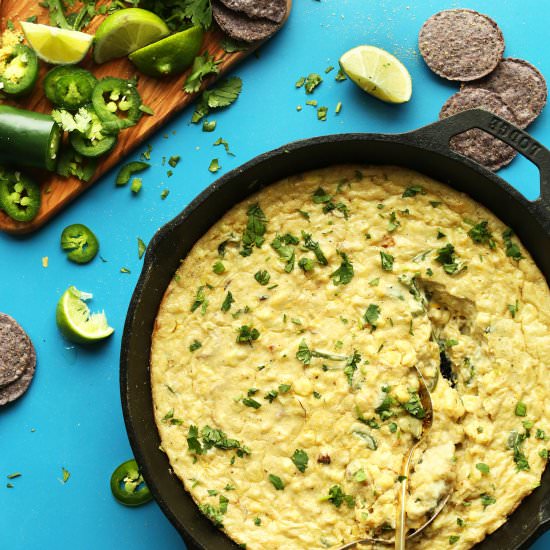 Cheesy Jalapeno Corn Dip