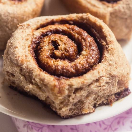 Clean Classic Cinnamon Rolls