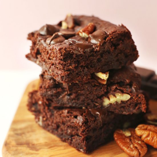 Easy Vegan Gluten Free Brownies