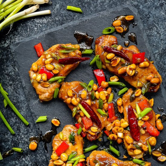 Easy Kung Pao Pork Chops