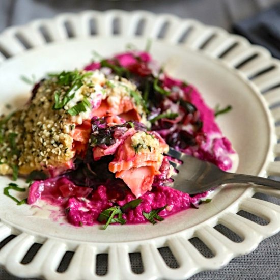 Hemp Crusted Salmon