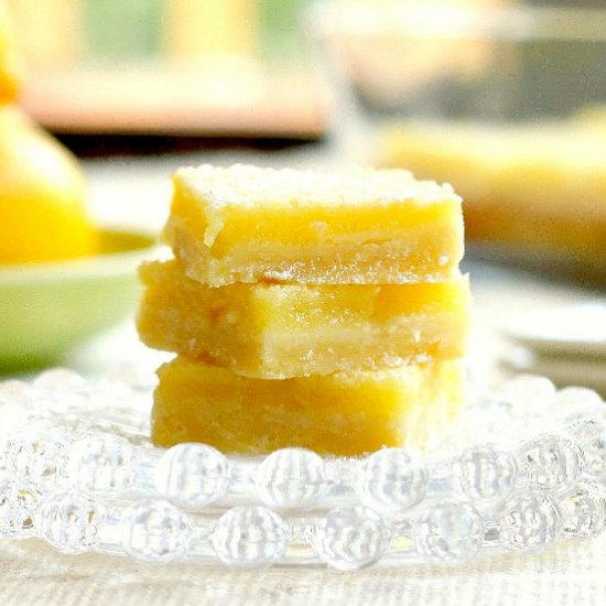 Lemon Shortbread Bars