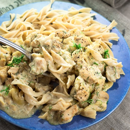 Chicken Stroganoff