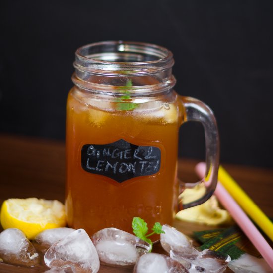 Ginger & Lemon Iced Tea