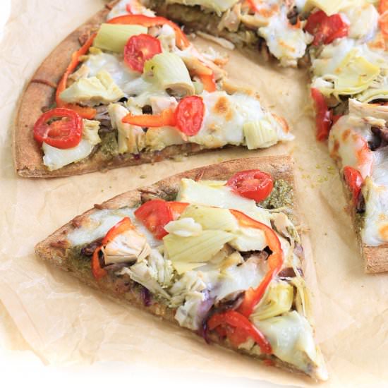 Chicken Pesto Pizza